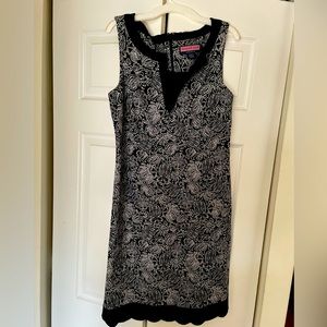 Light navy and white Vineyard Vines dress